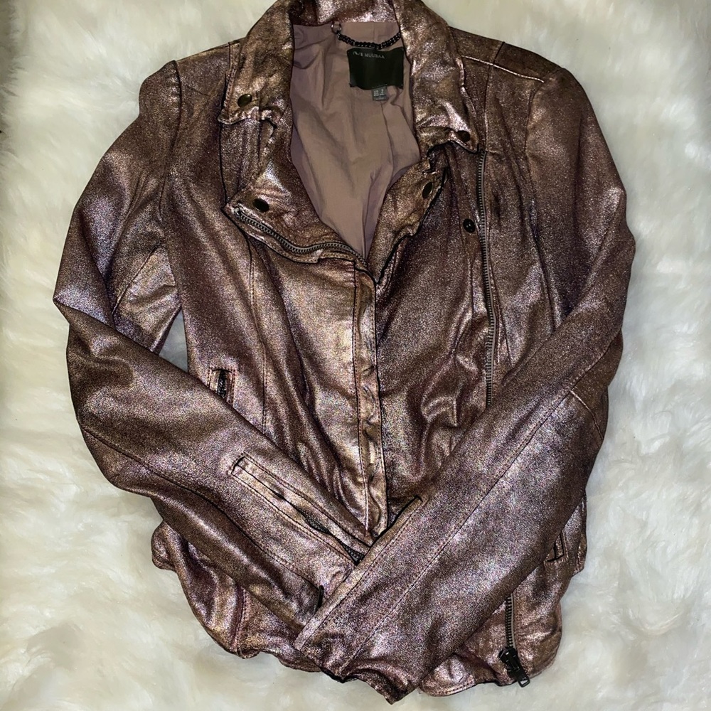 Rose gold Muubaa jacket